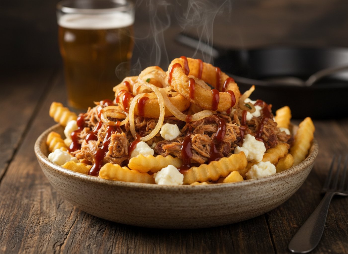 Poutine Draveur BBQ